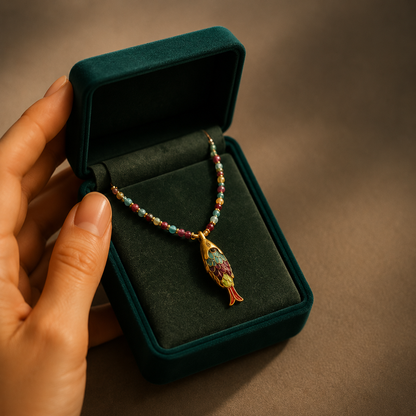 Fortune Fish Necklace