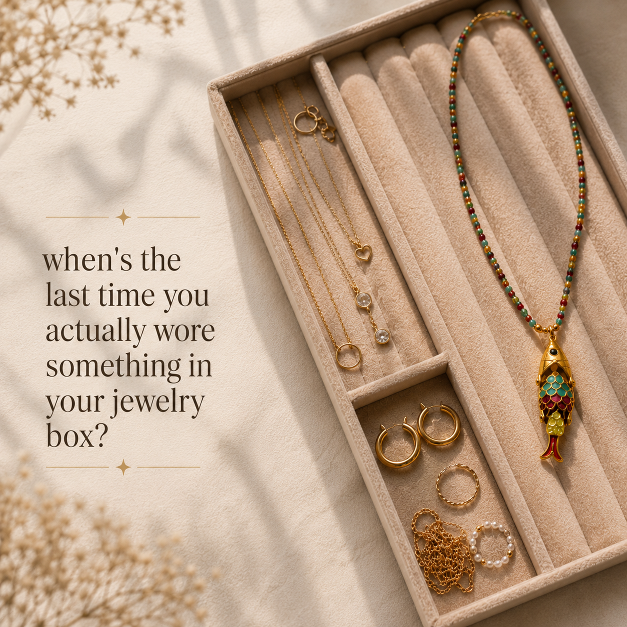 Fortune Fish Necklace