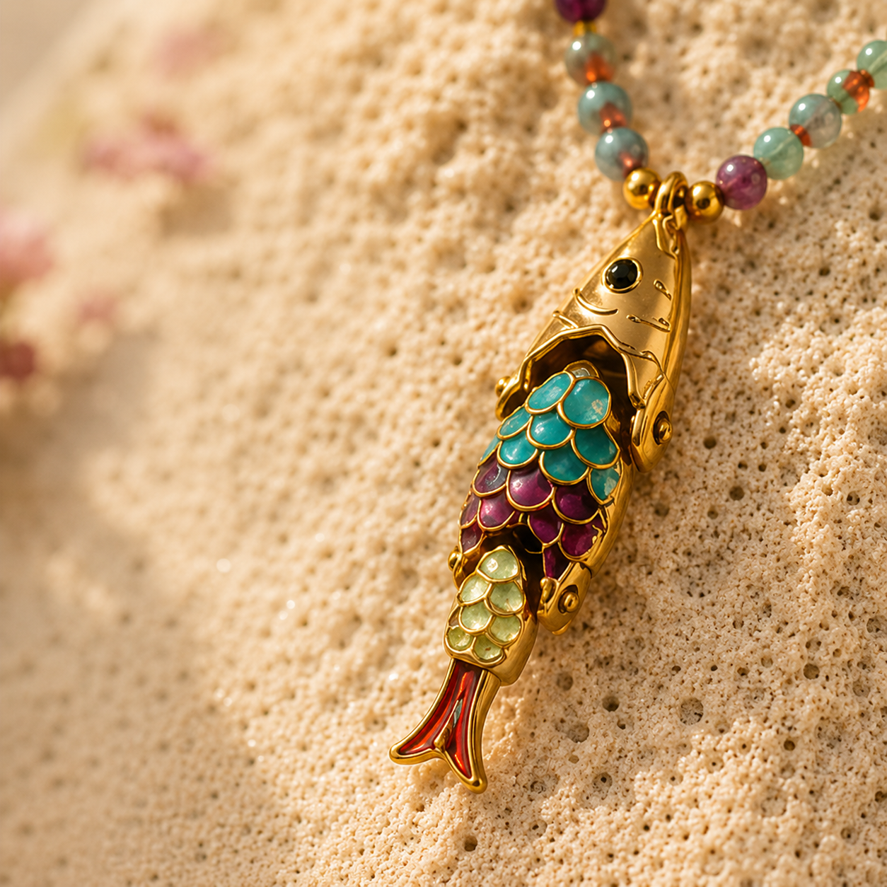 Fortune Fish Necklace