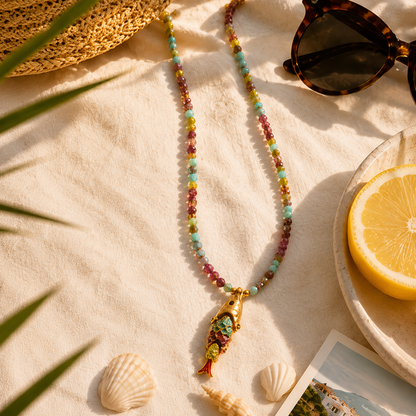 Fortune Fish Necklace