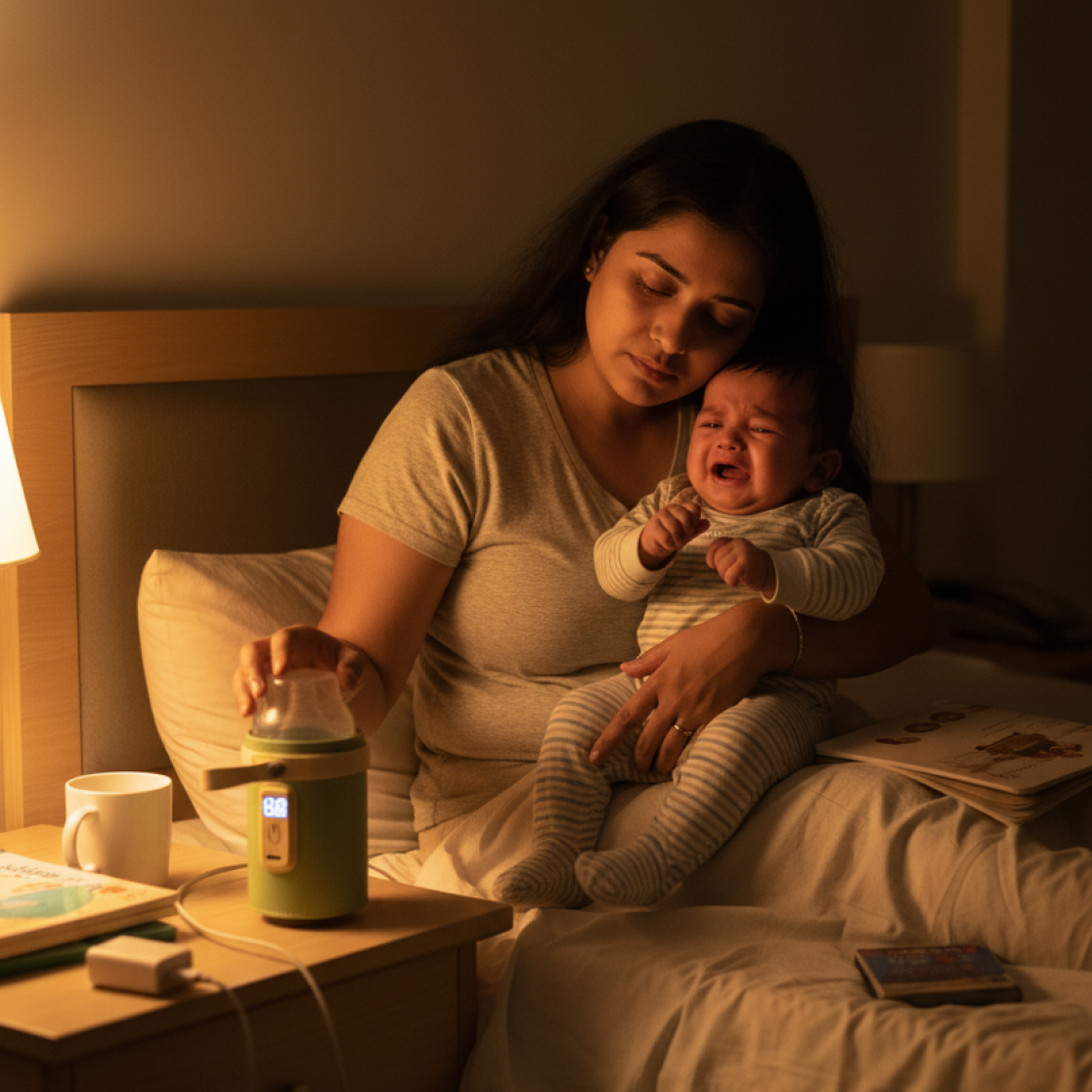 SnugMama Portable Baby Bottle Warmer