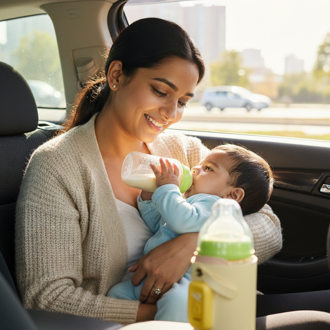 SnugMama Portable Baby Bottle Warmer